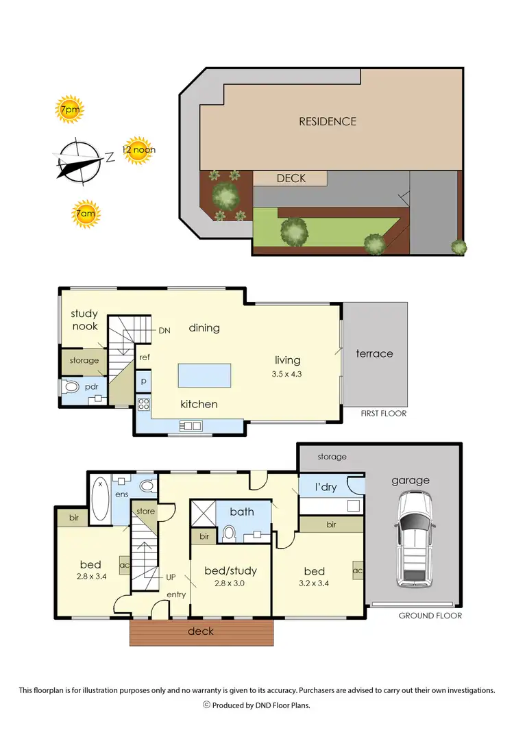 Floorplan of Homely townhouse listing, 1/23 Lewis Street, Frankston VIC 3199