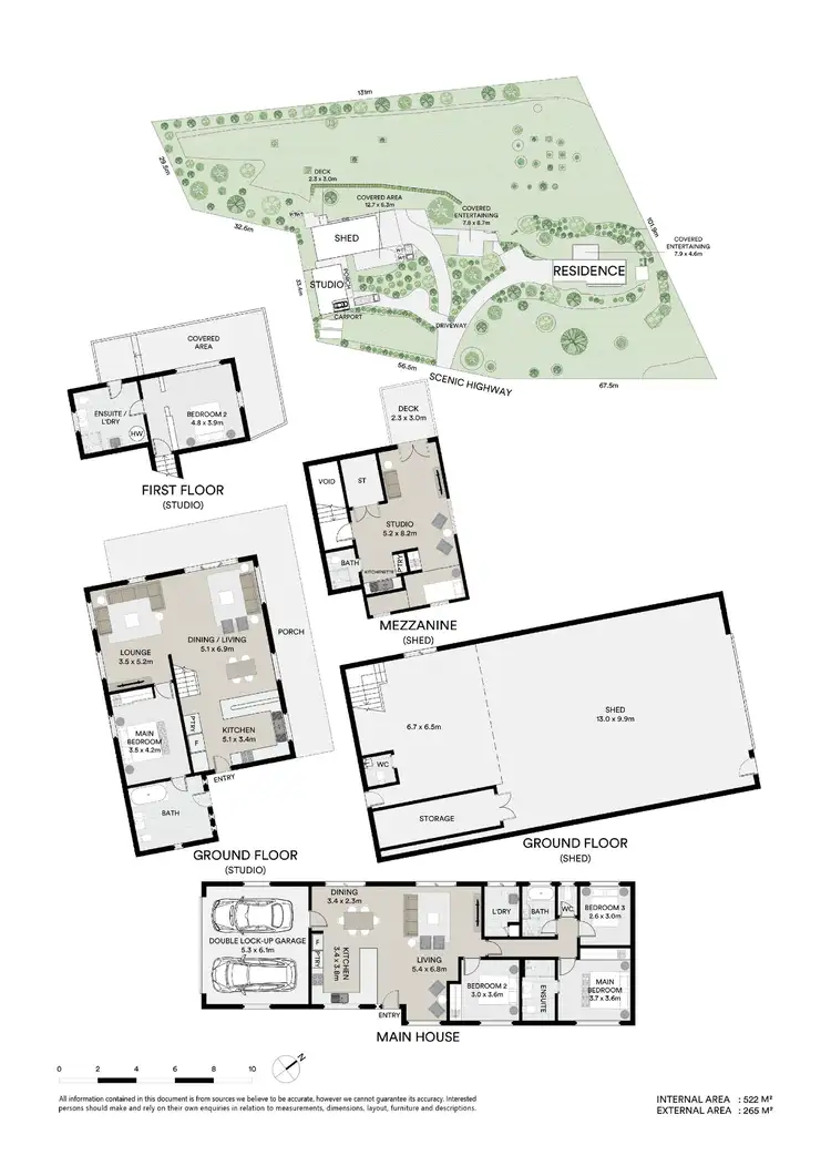 Floorplan of Homely rural property listing, 285 Scenic Highway, Terrigal NSW 2260