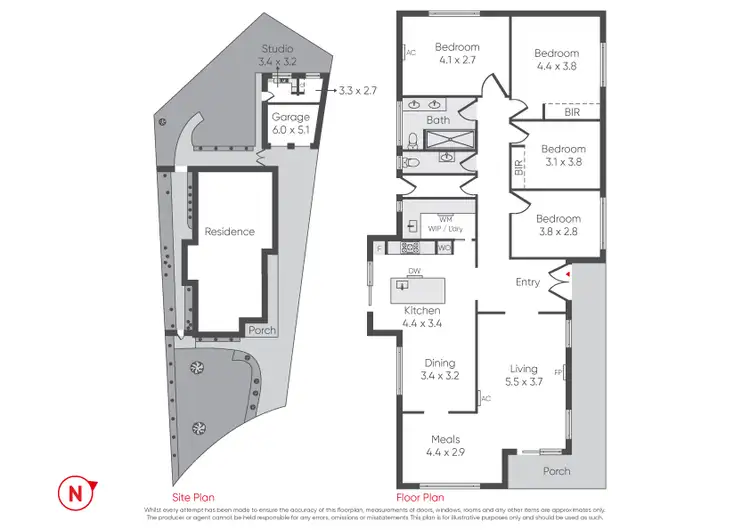 Floorplan of Homely house listing, 53 Bell Avenue, Altona VIC 3018