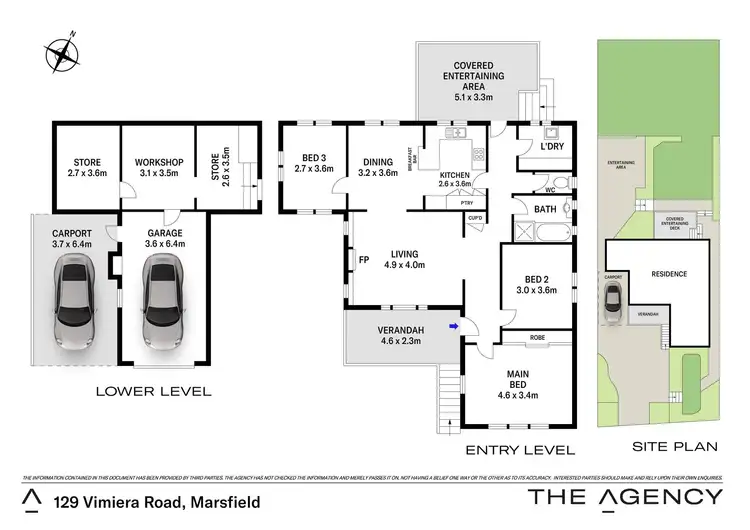 Floorplan of Homely house listing, 129 Vimiera Road, Marsfield NSW 2122