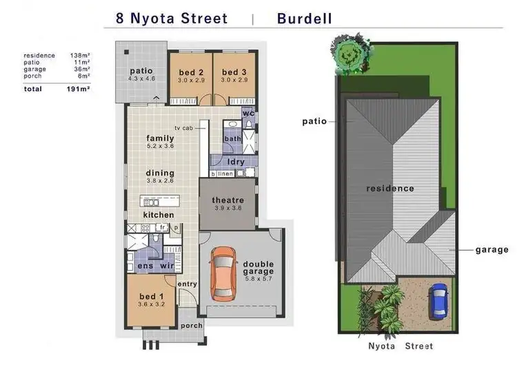 Floorplan of Homely house listing, 8 Nyota Street, Burdell QLD 4818