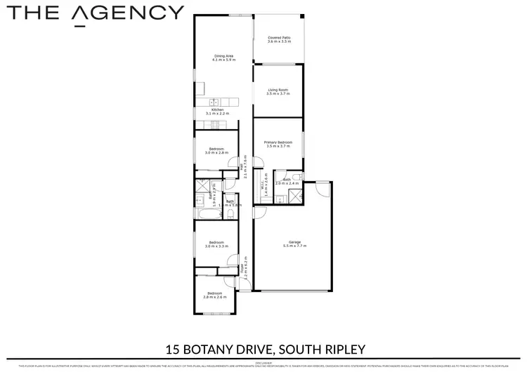 Floorplan of Homely house listing, 15 Botany Drive, South Ripley QLD 4306