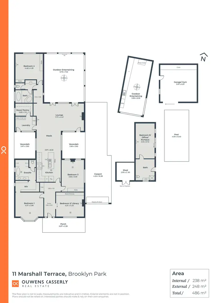 Floorplan of Homely house listing, 11 Marshall Terrace, Brooklyn Park SA 5032