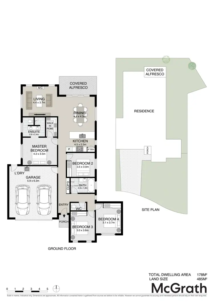 Floorplan of Homely townhouse listing, 2/23 Railway Parade, Glass House Mountains QLD 4518