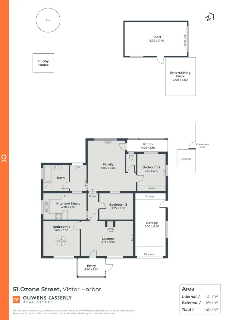 Floorplan of Homely house listing, 51 Ozone Street, Victor Harbor SA 5211