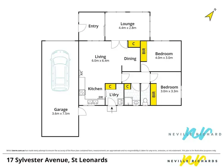 Floorplan of Homely house listing, 17 Sylvester Avenue, St Leonards VIC 3223
