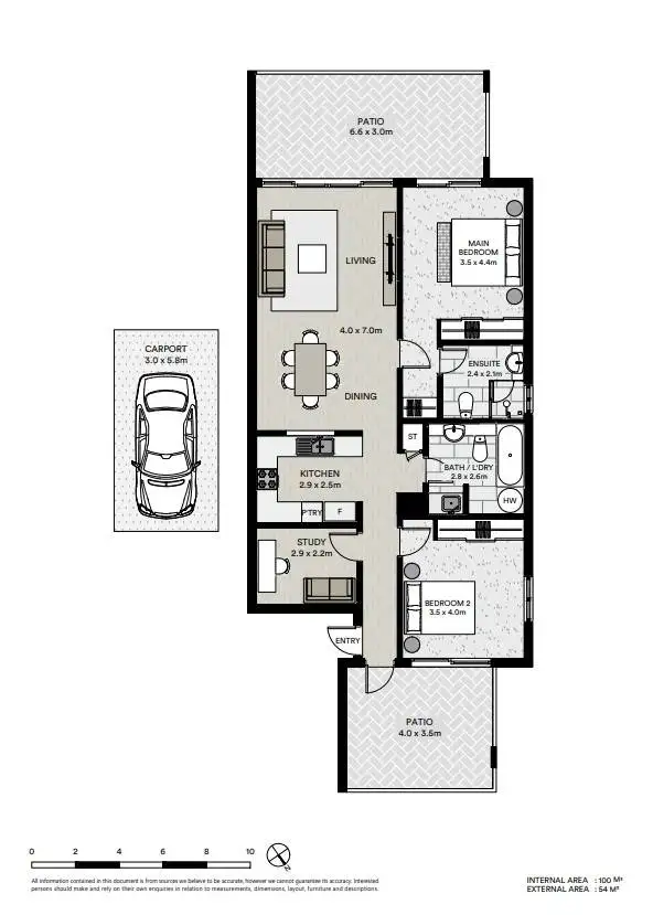Floorplan of Homely apartment listing, 12/12-14 Hale Street, Townsville City QLD 4810