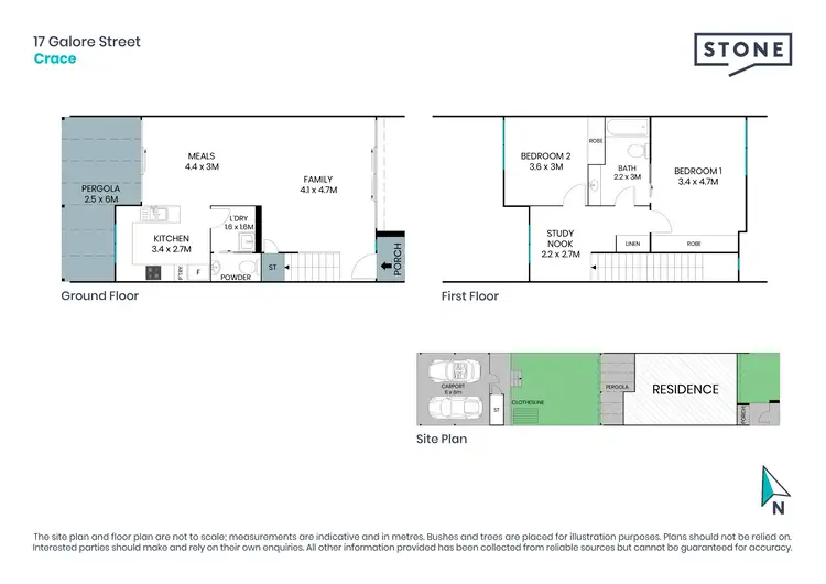 Floorplan of Homely house listing, 17 Galore Street, Crace ACT 2911