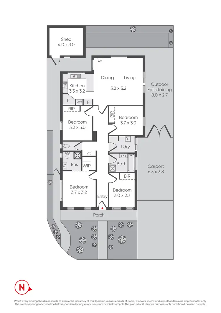 Floorplan of Homely house listing, 9 French Crescent, Caroline Springs VIC 3023