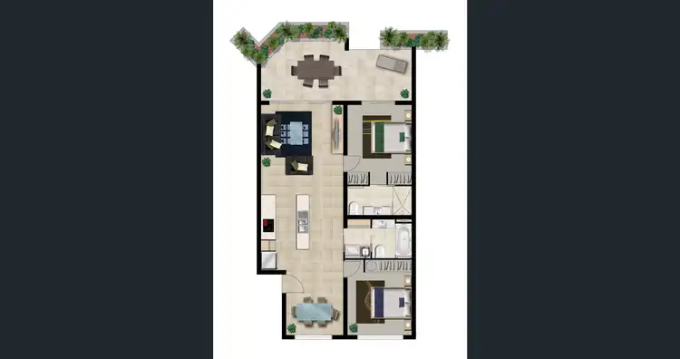 Floorplan of Homely unit listing, 4/111-113 Martyn Street, Parramatta Park QLD 4870