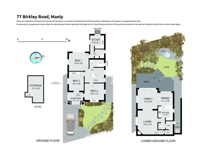 Floorplan of Homely house listing, 77 Birkley Road, Manly NSW 2095