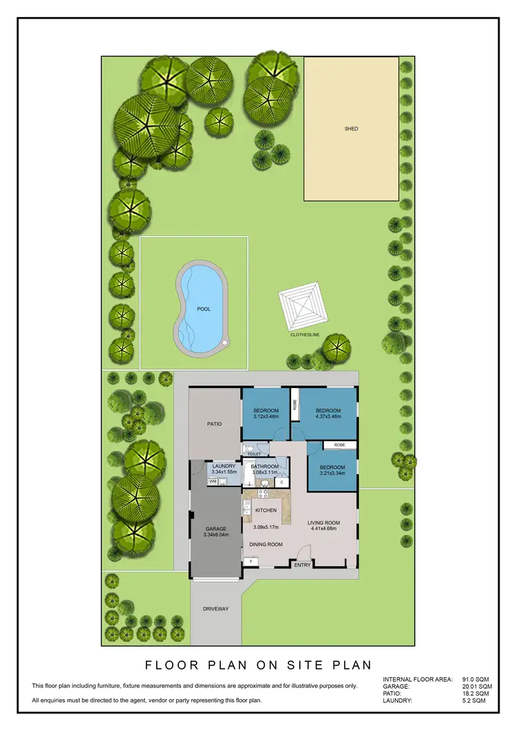 Floorplan of Homely house listing, 3 Huon Street, Trinity Beach QLD 4879