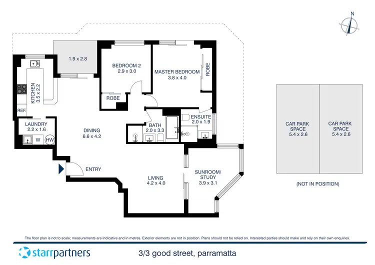 Floorplan of Homely apartment listing, 3/3 Good Street, Parramatta NSW 2150