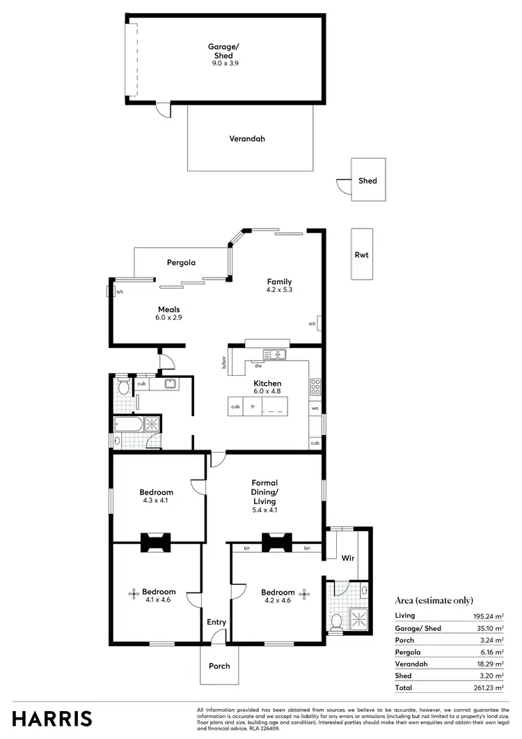 Floorplan of Homely house listing, 43 Mary Street, Unley SA 5061