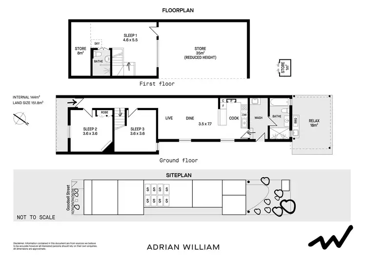 Floorplan of Homely house listing, 25 Goodsell Street, St Peters NSW 2044