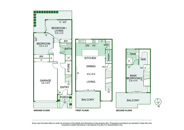 Floorplan of Homely house listing, 10 Eastbourne Street, Prahran VIC 3181