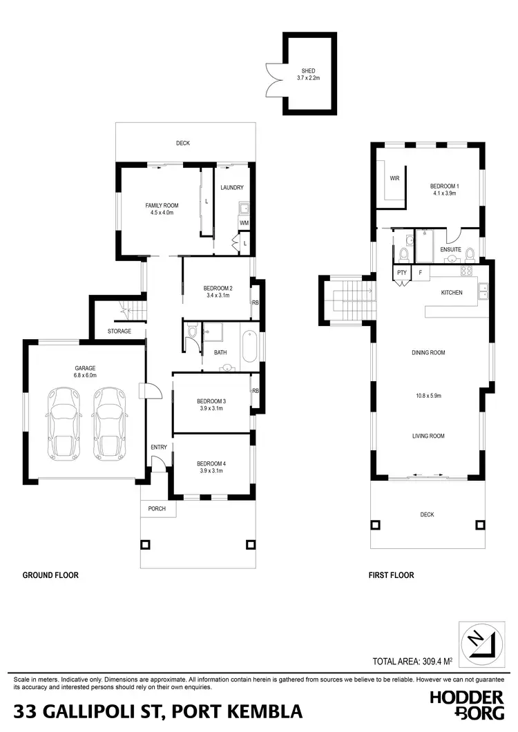 Floorplan of Homely house listing, 33 Gallipoli Street, Port Kembla NSW 2505