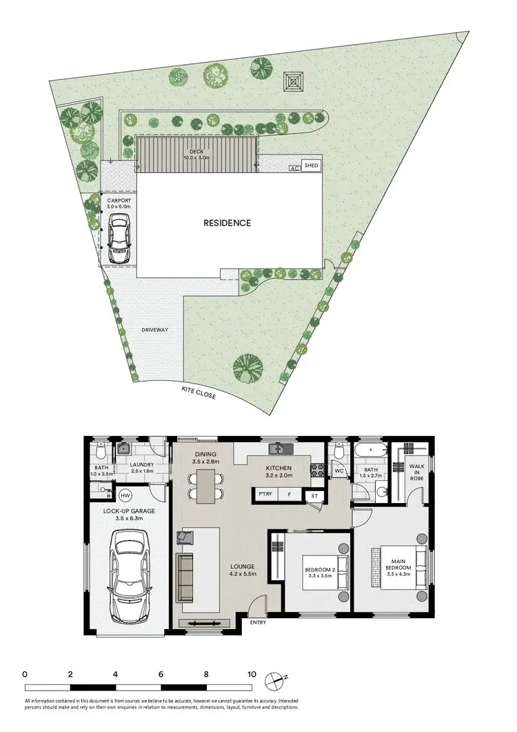 Floorplan of Homely house listing, 6 Kite Close, Nambucca Heads NSW 2448