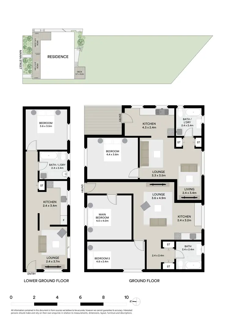 Floorplan of Homely block of units listing, 9 Mann Street, Nambucca Heads NSW 2448
