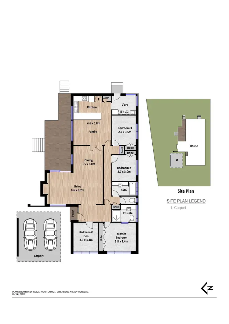 Floorplan of Homely house listing, 3 Twynam Street, Holder ACT 2611