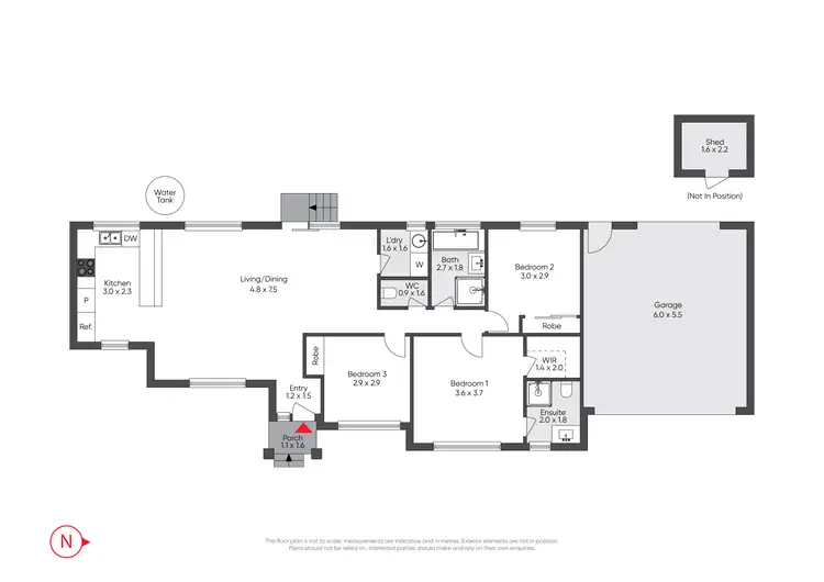 Floorplan of Homely townhouse listing, 12 Eileen Close, Croydon VIC 3136