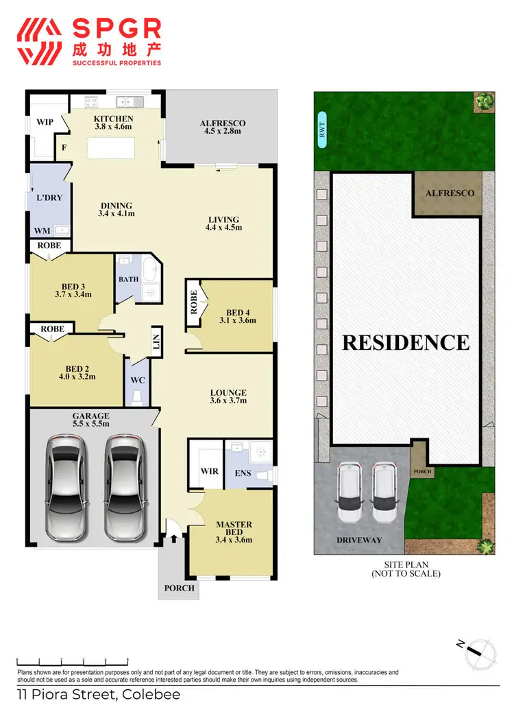 Floorplan of Homely house listing, 11 Piora Street, Colebee NSW 2761