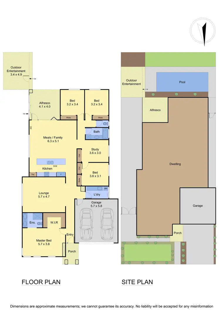 Floorplan of Homely house listing, 24 Hutmil Drive, South Morang VIC 3752