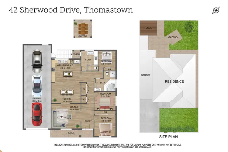 Floorplan of Homely house listing, 42 Sherwood Drive, Thomastown VIC 3074