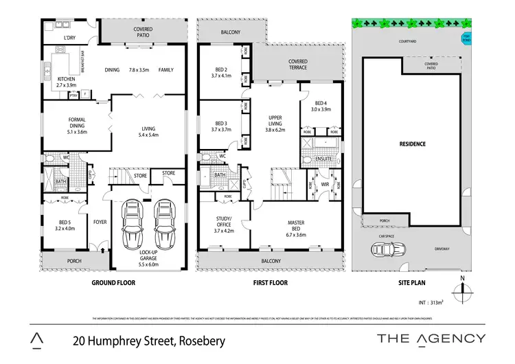 Floorplan of Homely house listing, 20 Humphrey Street, Rosebery NSW 2018