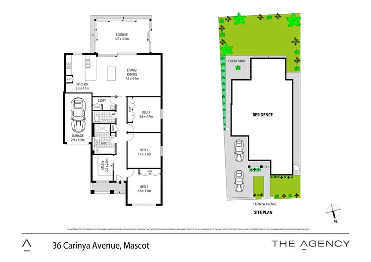 Floorplan of Homely house listing, 36 Carinya Avenue, Mascot NSW 2020