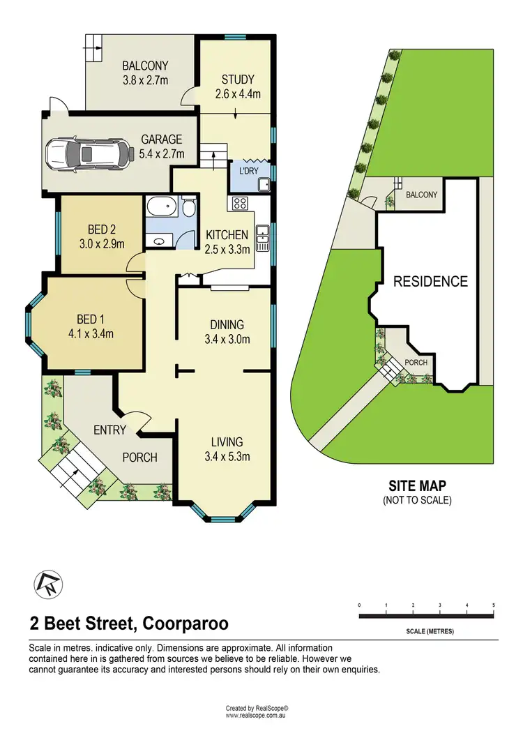 Floorplan of Homely house listing, 2 Beet Street, Coorparoo QLD 4151