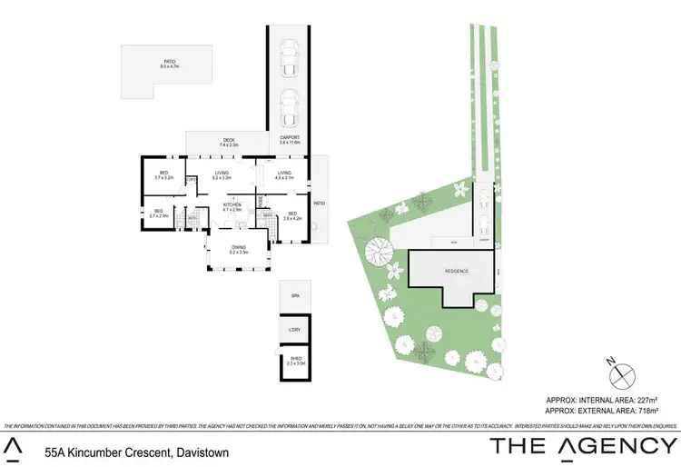 Floorplan of Homely house listing, 55A Kincumber Crescent, Davistown NSW 2251