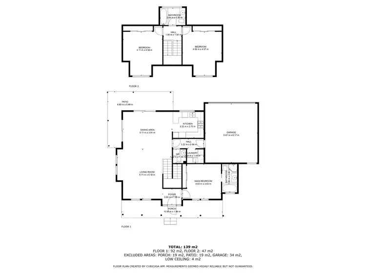 Floorplan of Homely townhouse listing, 1/1 Cliff Street, Bowral NSW 2576