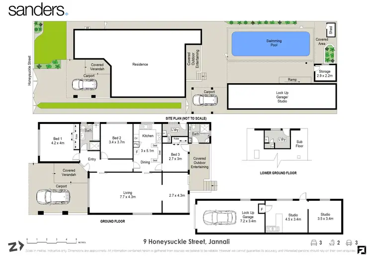 Floorplan of Homely house listing, 9 Honeysuckle Street, Jannali NSW 2226