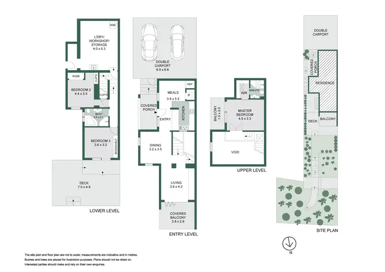 Floorplan of Homely semi-detached listing, 13B Kooba Avenue, Chatswood NSW 2067