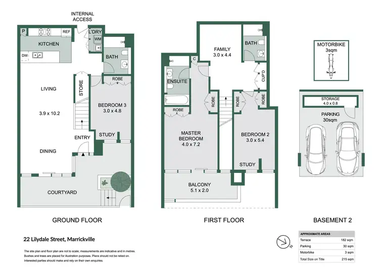Floorplan of Homely house listing, 22 Lilydale Street, Marrickville NSW 2204