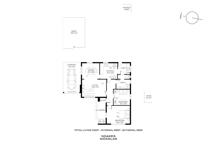 Floorplan of Homely house listing, 39 Kauri Parade, Seacliff SA 5049