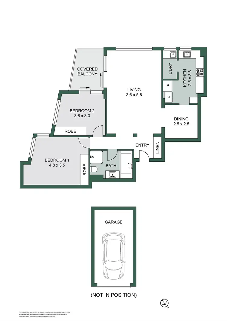 Floorplan of Homely unit listing, 16/20 Moodie Street, Cammeray NSW 2062