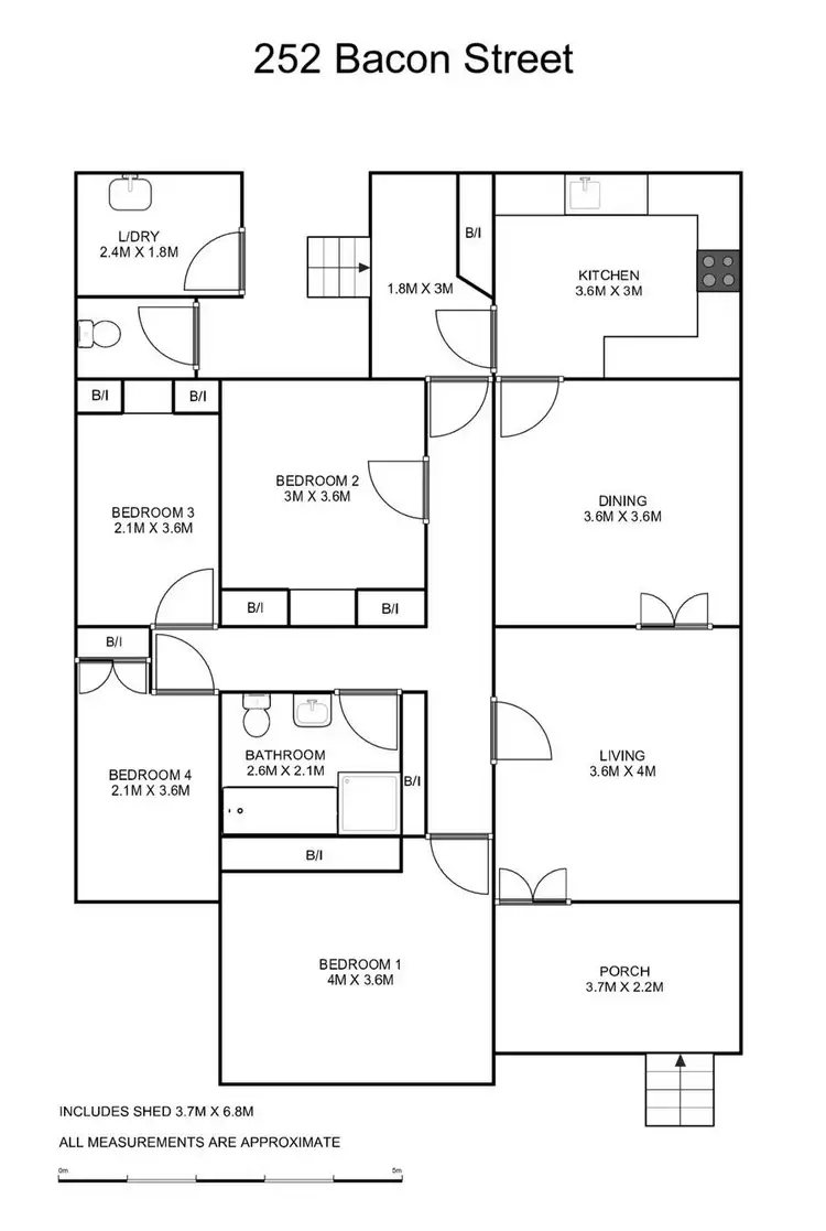 Floorplan of Homely house listing, 252 Bacon Street, Grafton NSW 2460