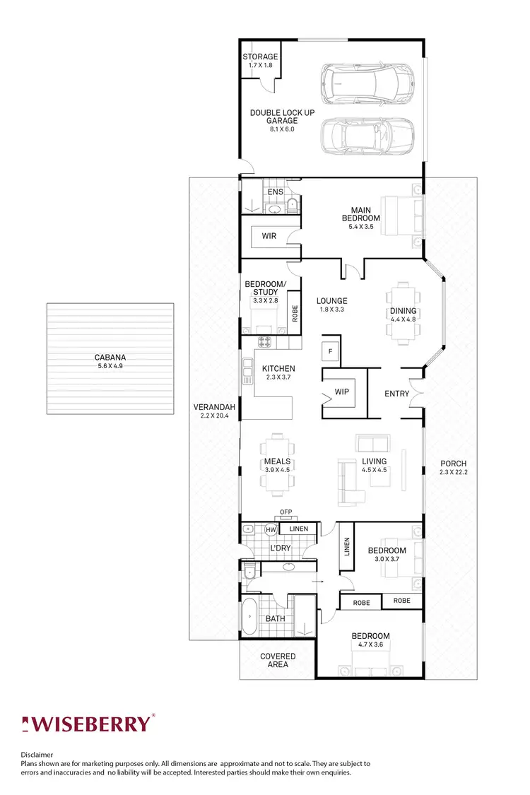Floorplan of Homely house listing, 8 The Knoll, Jilliby NSW 2259