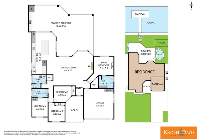 Floorplan of Homely house listing, 35 Bowsprit Crescent, Banksia Beach QLD 4507