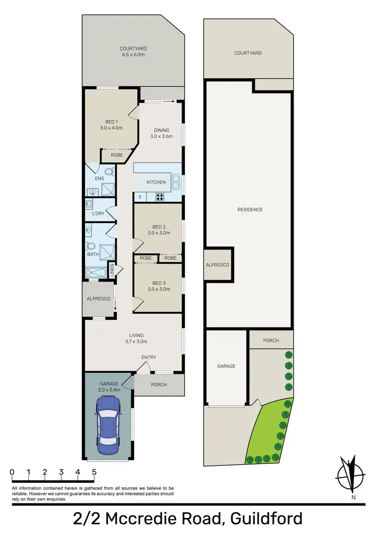 Floorplan of Homely house listing, 2/2 Mccredie Road, Guildford NSW 2161