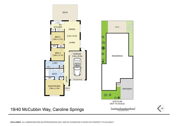Floorplan of Homely unit listing, 19/40 Mccubbin Way, Caroline Springs VIC 3023