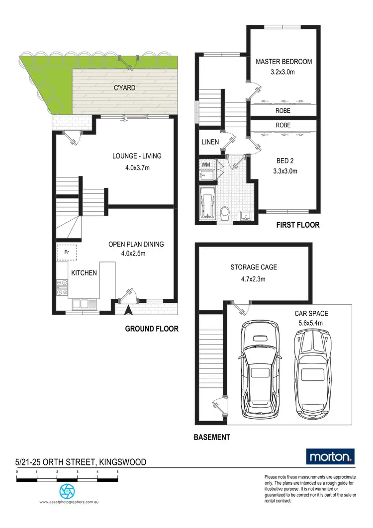 Floorplan of Homely unit listing, 5/21-25 Orth Street, Kingswood NSW 2747