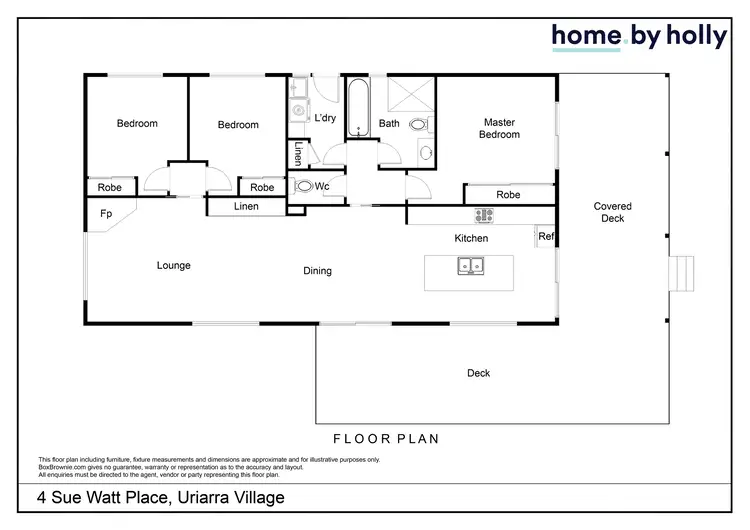 Floorplan of Homely house listing, 4 Sue Watt Place, Uriarra Village ACT 2611