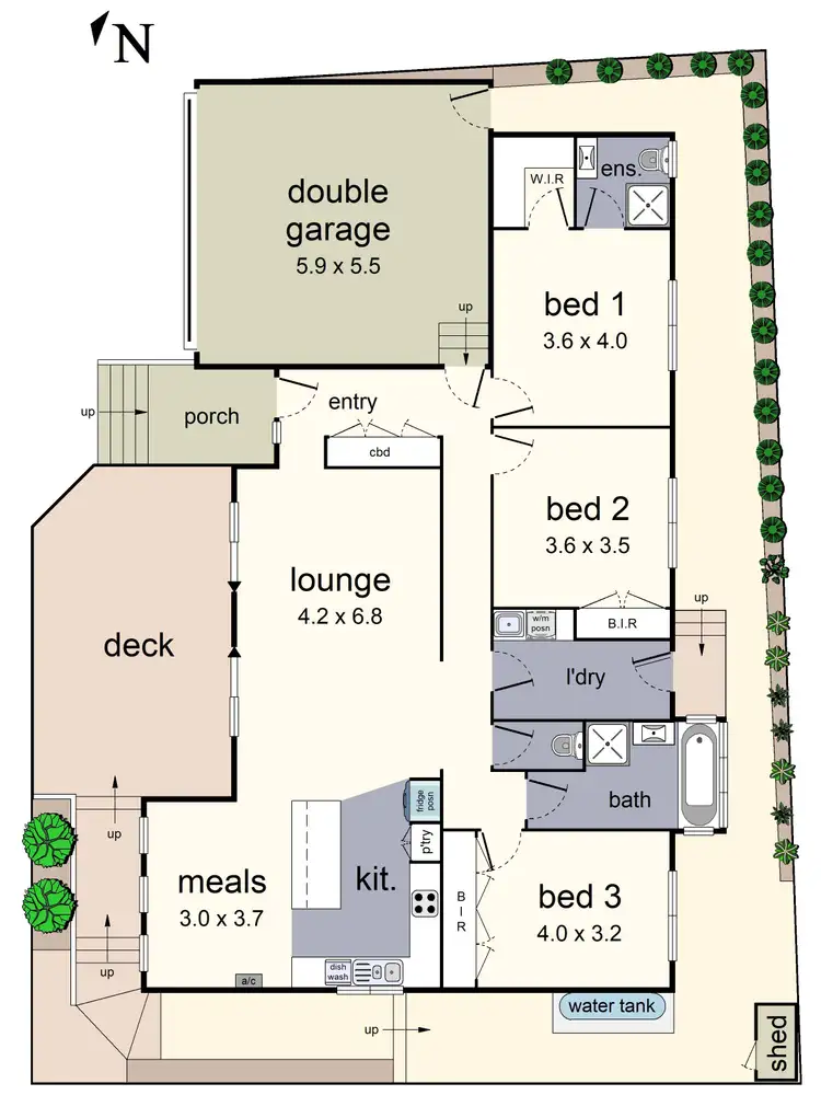 Floorplan of Homely house listing, 31A Meadowgate Drive, Chirnside Park VIC 3116