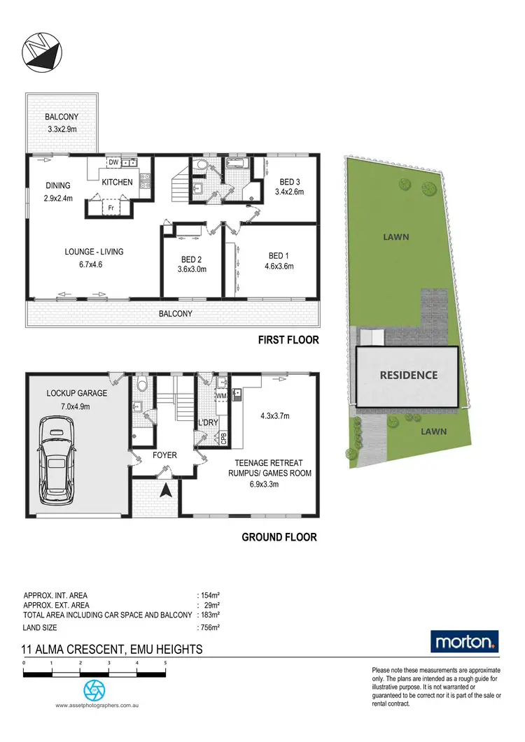 Floorplan of Homely house listing, 11 Alma Crescent, Emu Heights NSW 2750