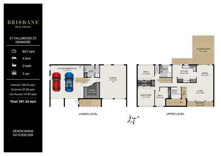 Floorplan of Homely house listing, 31 Fallbrook Street, Kenmore QLD 4069