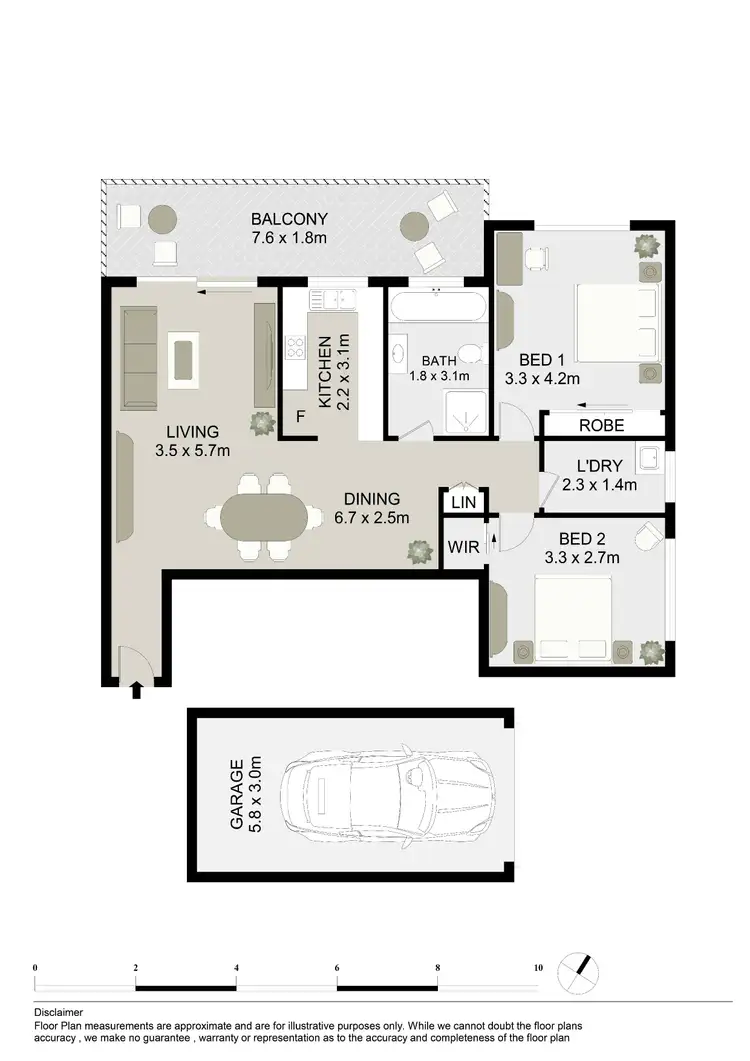 Floorplan of Homely apartment listing, 7/21-23 Early Street, Parramatta NSW 2150