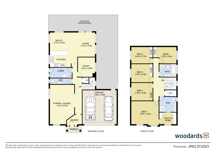 Floorplan of Homely house listing, 19 Wallaby Walk, Sunbury VIC 3429